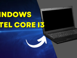 WINDOWS INTEL CORE I3